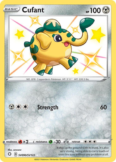 Cufant (SV090/SV122) [Sword & Shield: Shining Fates] (Online Only)
