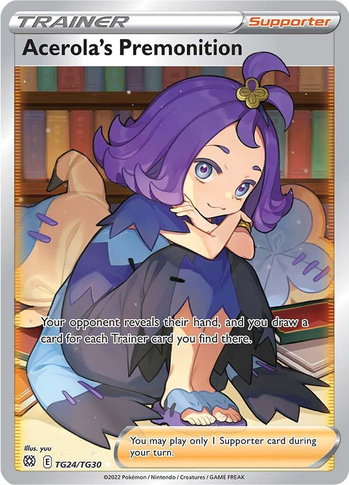 Acerola's Premonition (TG24/TG30) [Sword & Shield: Brilliant Stars] (Online Only)