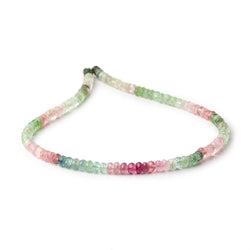5mm Afghani Tourmaline Faceted Rondelle Beads 14 inch 109 pieces A (ONLINE ORDER ONLY)