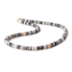 5mm Australian Opal Faceted Rondelle Beads 16 inch 128 pieces AA (ONLINE ORDER ONLY)