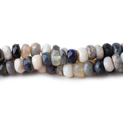 5mm Australian Opal Faceted Rondelle Beads 16 inch 128 pieces AA (ONLINE ORDER ONLY)