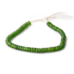 5mm Chrome Diopside 2mm Large Hole Faceted Rondelles 7 inch 66 Beads AAA (ONLINE ORDER ONLY)