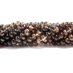5mm Multi Color Cat's Eye Scapolite plain rondelle 18 inch 129 beads (ONLINE ORDER ONLY)