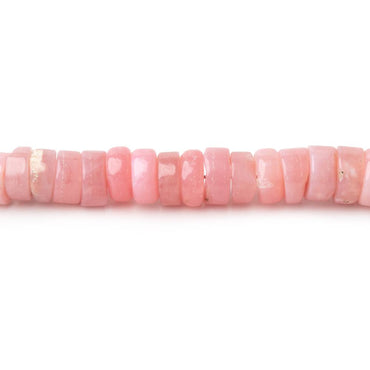 5mm Ombré Pink Peruvian Opal Plain Heishi Beads 18 inch 190 pieces (ONLINE ORDER ONLY)