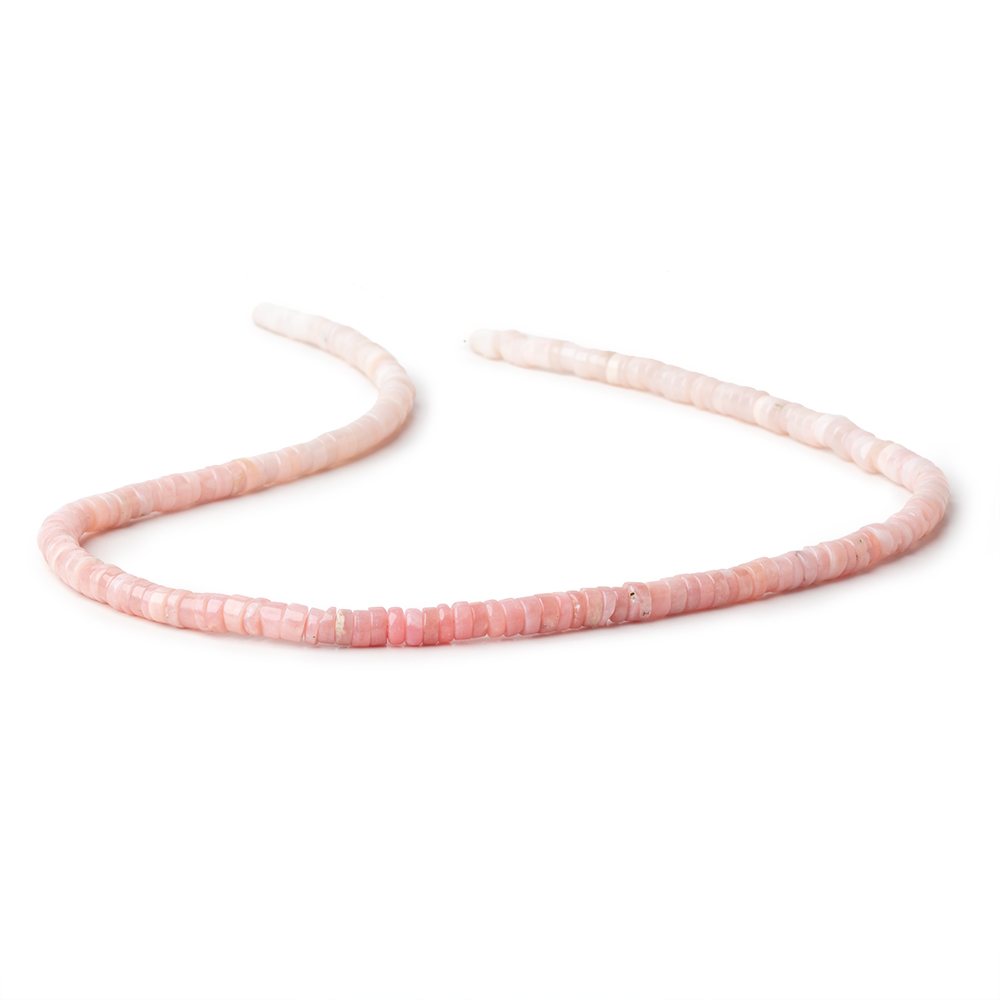 5mm Ombré Pink Peruvian Opal Plain Heishi Beads 18 inch 190 pieces (ONLINE ORDER ONLY)