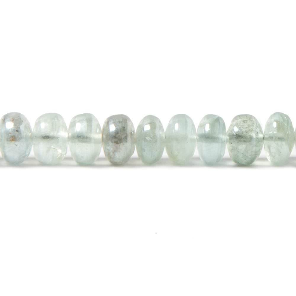 6mm Silver Mystic Multi Beryl plain rondelles 8 inch 56 beads (ONLINE ORDER ONLY)