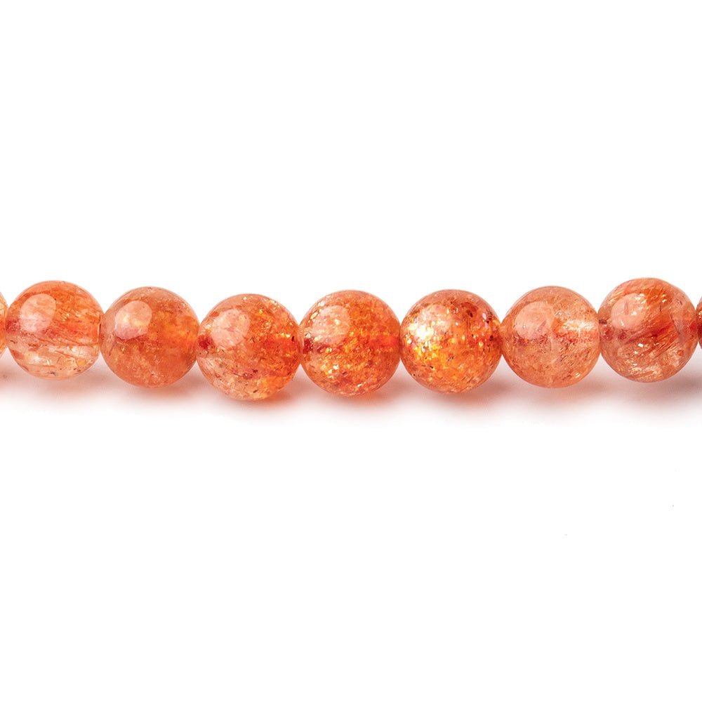 5mm Sunstone Plain Round Beads 21 inch 112 pieces AAA (ONLINE ORDER ONLY)