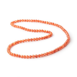 5mm Sunstone Plain Round Beads 21 inch 112 pieces AAA (ONLINE ORDER ONLY)