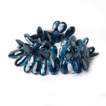 12x5mm Kyanite Faceted Pear Beads 7.5 inch 56 pieces (ONLINE ORDER ONLY)