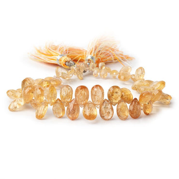 5x3-11x6mm Imperial Topaz Faceted Pear Beads 8 inch 66 pieces (ONLINE ORDER ONLY)