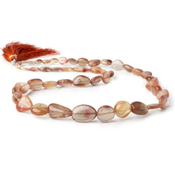 5x3-12x10mm Andesine plain nuggets 18 inches 39 pieces (ONLINE ORDER ONLY)