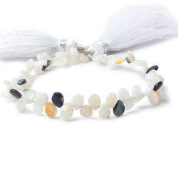 5x3-6x4mm Australian Opal Plain Pear Beads 7.5 inch 69 pieces (ONLINE ORDER ONLY)