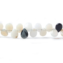 5x3-6x4mm Australian Opal Plain Pear Beads 7.5 inch 69 pieces (ONLINE ORDER ONLY)