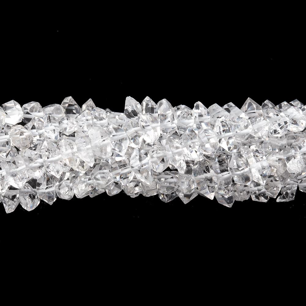 5x3-6x4mm Double Terminated Crystal Quartz 16 inch 136 beads (ONLINE ORDER ONLY)