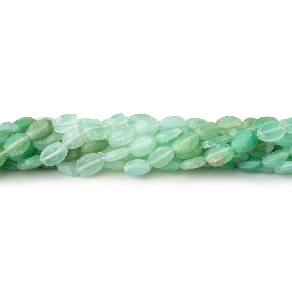 5x3mm-6x3mm Chrysoprase Faceted Oval Beads 13 inch 60 pieces (ONLINE ORDER ONLY)