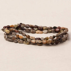 5x4-11x7mm Ethiopian Boulder Opal plain nugget beads 18 inch 60 pieces (ONLINE ORDER ONLY)