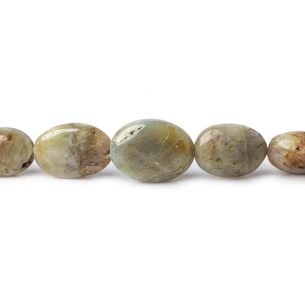 5x4-14x10mm Cat's Eye Chrysoberyl plain nugget beads 18 inch 54 pieces (ONLINE ORDER ONLY)