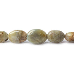 5x4-14x10mm Cat's Eye Chrysoberyl plain nugget beads 18 inch 54 pieces (ONLINE ORDER ONLY)