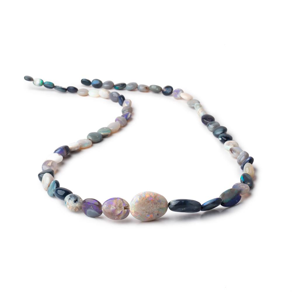 5x4-14x9mm Australian Opal Plain Nugget beads 17.5 inches 57 pieces A (ONLINE ORDER ONLY)