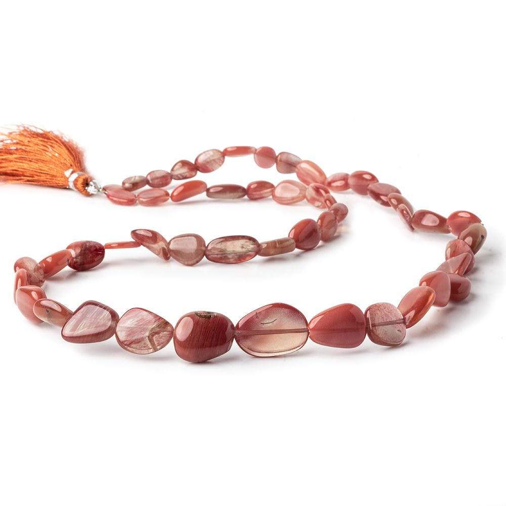 5x4-15x8mm Dark Andesine plain nuggets 18 inches 48 pieces (ONLINE ORDER ONLY)