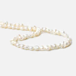 5x4-7x4mm Off White Baroque Freshwater Pearl 14 inch 80 pcs (ONLINE ORDER ONLY)