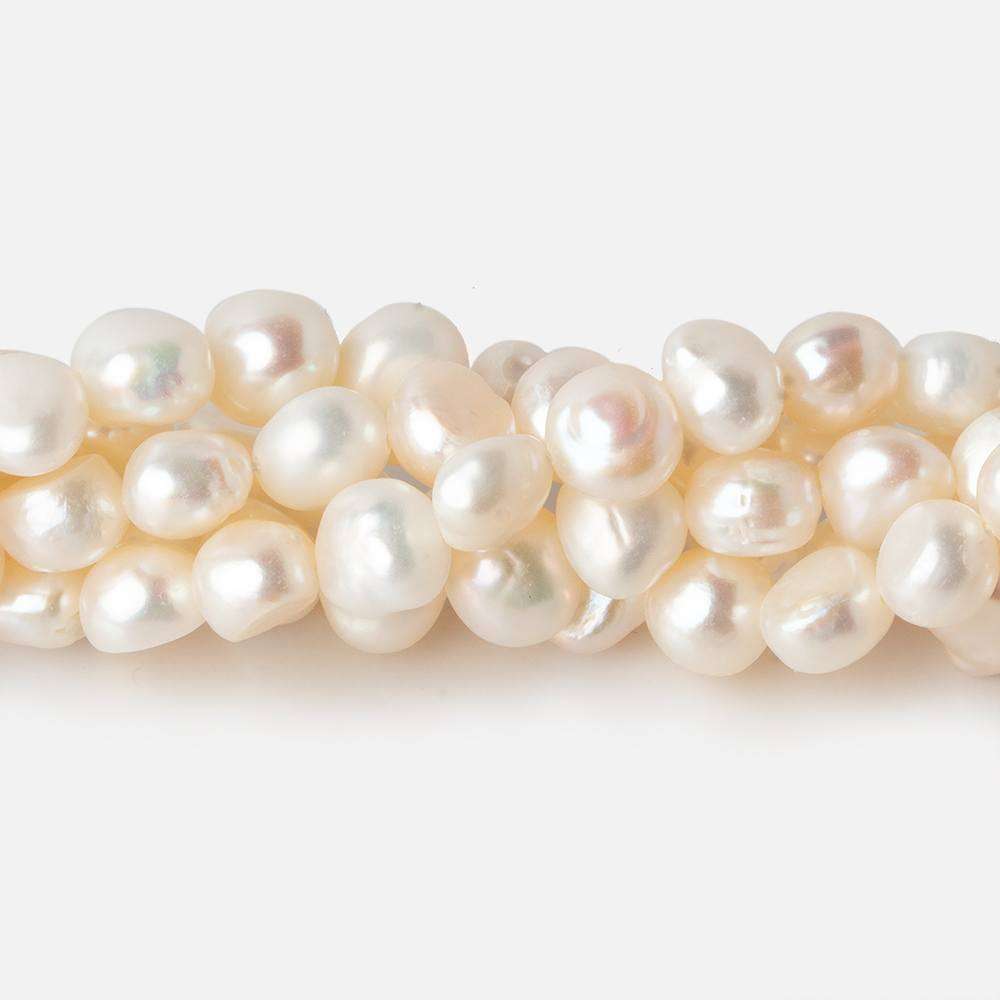 5x4-7x4mm Off White Baroque Freshwater Pearl 14 inch 80 pcs (ONLINE ORDER ONLY)