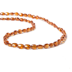 5x4-7x5mm Mandarin Garnet Straight Drill Oval 15 inch 70 pieces (ONLINE ORDER ONLY)