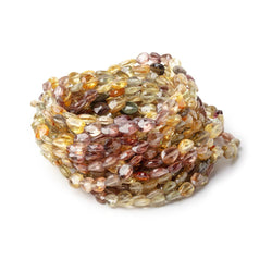 5x4-7x5mm Multi Color Golden Zircon Faceted Pear 16 inch 70 Beads AA (ONLINE ORDER ONLY)