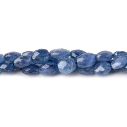 5x4-7x6mm Blue Sapphire Faceted Oval Beads 18 inch 80 pieces (ONLINE ORDER ONLY)