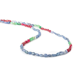 5x4-8x6mm Multi-gemstone Plain Nugget Beads 24 inch 90 pieces (ONLINE ORDER ONLY)