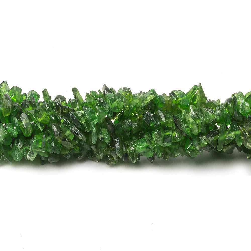 5x4mm Chrome Diopside Plain Nugget Chip Beads 14 inch 200 pieces (ONLINE ORDER ONLY)