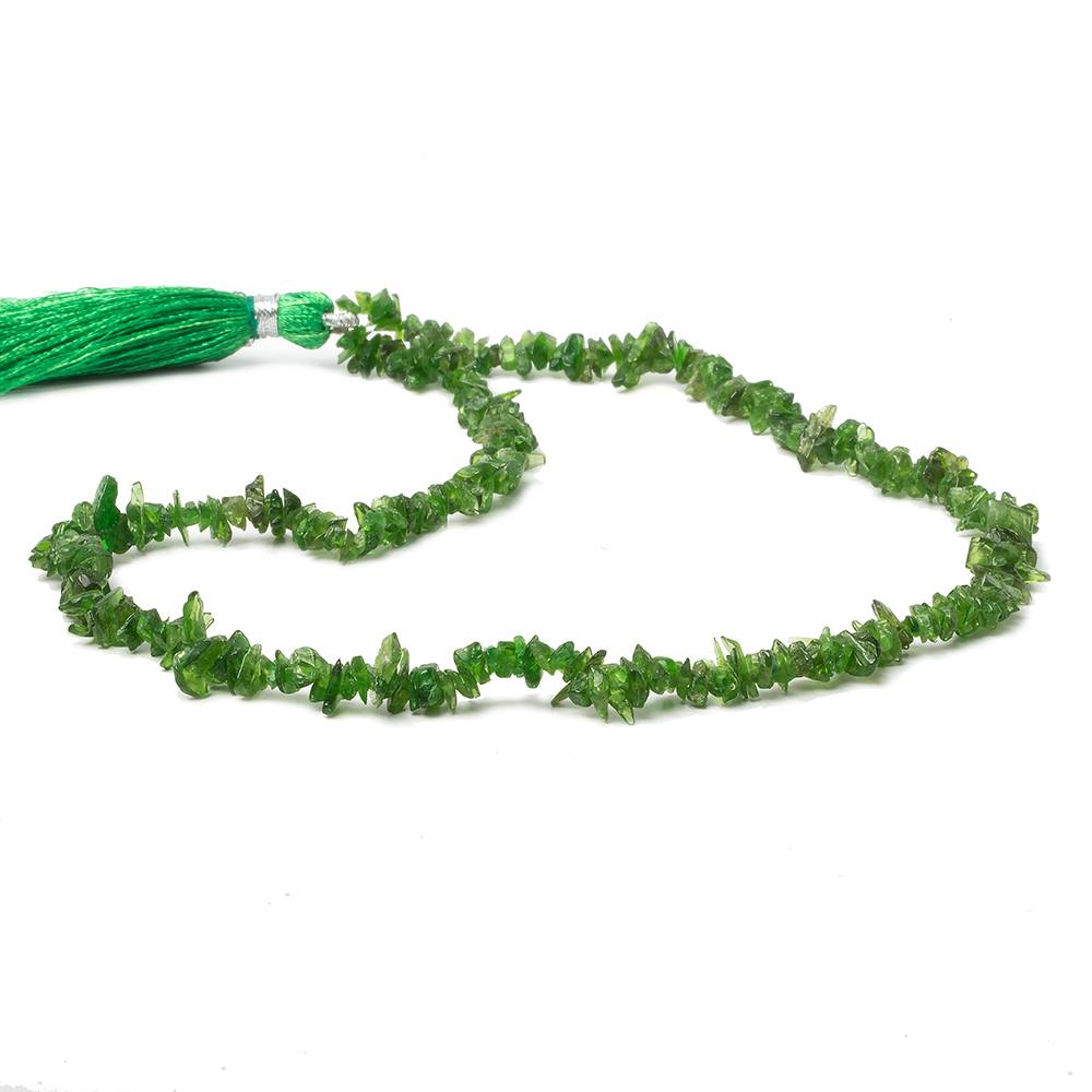 5x4mm Chrome Diopside Plain Nugget Chip Beads 14 inch 200 pieces (ONLINE ORDER ONLY)
