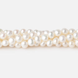 5x4mm Creamy White Baroque Freshwater Pearls 16 inch 88 Beads AAA (ONLINE ORDER ONLY)