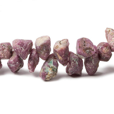 5x4x3-16x8x8mm Ruby Beads Unfaceted Natural Crystal 15 inch 103 pcs (ONLINE ORDER ONLY)