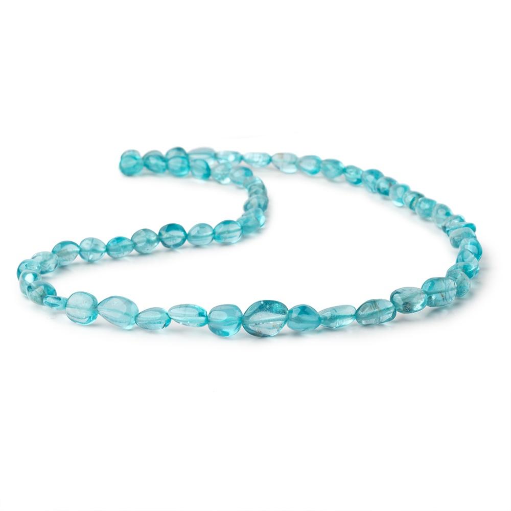 5x5-9x7mm Apatite Plain Nugget Beads 16 inch 52 pieces AA (ONLINE ORDER ONLY)