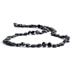 5x5mm Black Spinel Bezel Faceted Heart Beads 13.5 inch 67 pieces A Grade (ONLINE ORDER ONLY)