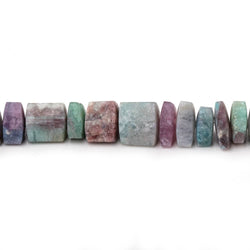 5x6-8x7mm Paraiba Tourmaline Plain Trillion Beads 16.5 inch 72 pieces (ONLINE ORDER ONLY)