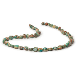 5x6-9.5x8mm Blue Peruvian Opal Plain Nugget Beads 15.5 inch 51 pieces (ONLINE ORDER ONLY)