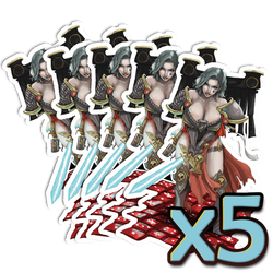 Premium Vinyl Stickers | Dauntless Sister