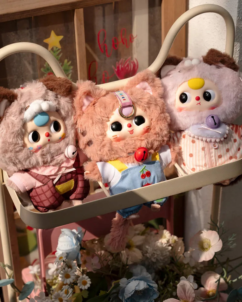 Baby Three Kitten Wardrobe Plush Series Blind Box (ONLINE ORDER ONLY)