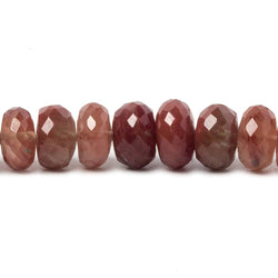 6-6.5mm Andesine Faceted Rondelle Beads 18 inch 118 pieces (ONLINE ORDER ONLY)