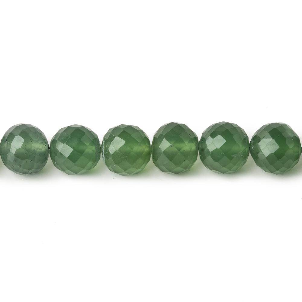 6-6.5mm Serpentine Faceted Round Beads AA Grade 8 inch 30 pieces (ONLINE ORDER ONLY)
