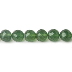 6-6.5mm Serpentine Faceted Round Beads AA Grade 8 inch 30 pieces (ONLINE ORDER ONLY)