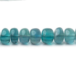 6-6.5mm Shaded Fluorite Plain Rondelle Beads 16 inch 108 pieces AA (ONLINE ORDER ONLY)