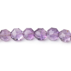 6-6.5mm Shaded Pink Amethyst Faceted Hexagon Beads 16 inch 60 pieces (ONLINE ORDER ONLY)