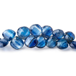 6-7.5mm Kyanite Faceted Heart Beads 7.5 inch 56 pieces AA (ONLINE ORDER ONLY)