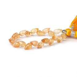 6-7mm Imperial Topaz Shoulder Drill Faceted Tear Drop 4 inch 17 Beads (ONLINE ORDER ONLY)