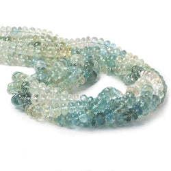 6-7mm Multi Color Beryl Beads Faceted Rondelle 15 inch 99 pieces (ONLINE ORDER ONLY)
