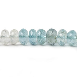 6-7mm Multi Color Beryl Beads Faceted Rondelle 15 inch 99 pieces (ONLINE ORDER ONLY)