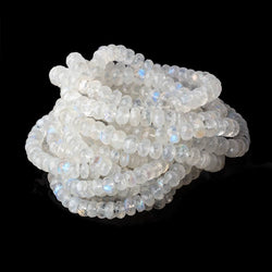 6-7mm Rainbow Moonstone Faceted Rondelle Beads 18 inch 115 pieces (ONLINE ORDER ONLY)